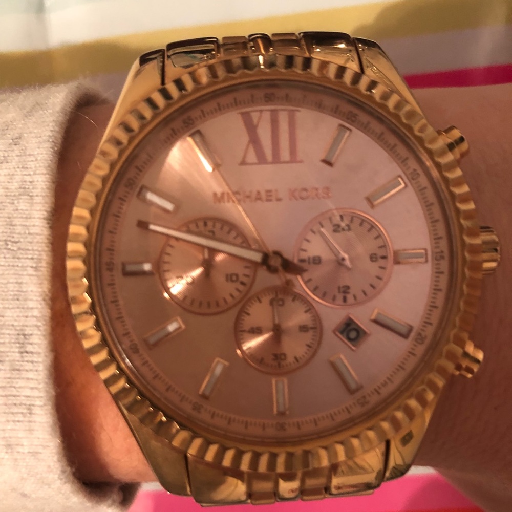 Rose Gold, Michael Kors Watch